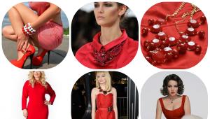 Прекрасные красные платья, в которых вы не останетесь незамеченными Как сочетать красное платье